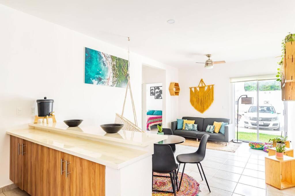 Lovely Cozy Apt W/Pool 2 Bedrooms. Great Location! Puerto Morelos Exterior foto